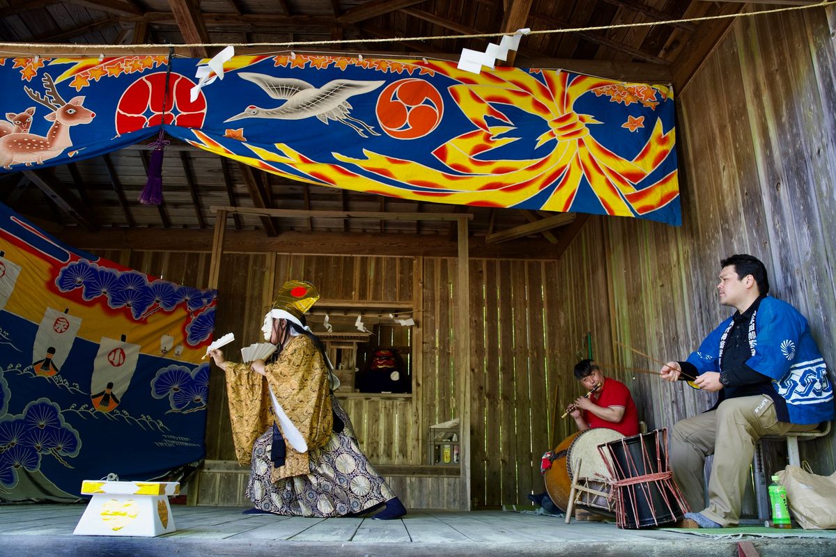 演目決定！小永田神代神楽、浅間神社祭典